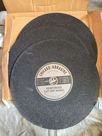 (4) new cut off wheels image