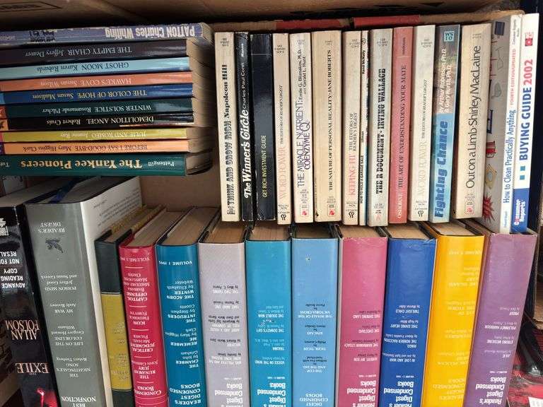 Books x4 boxes
