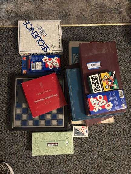 Large assortment of games and cards image