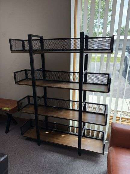 12D x 47L x 59H 4 tier modern shelf image