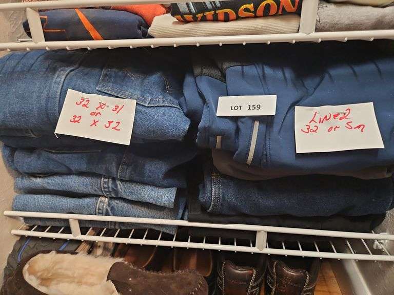 Men's Jeans, Size 32x31 and 32x32, Lined Pants image