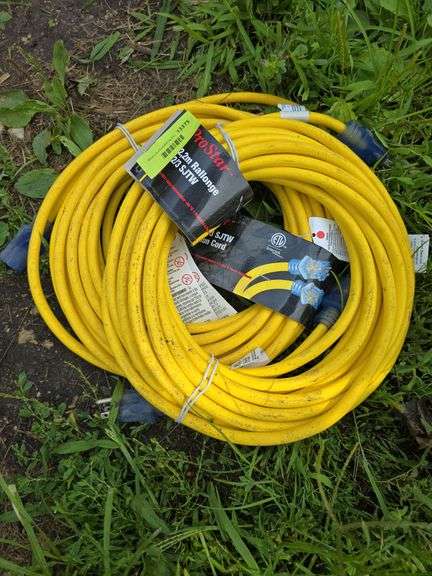 (2) 40’ extension cords, new image