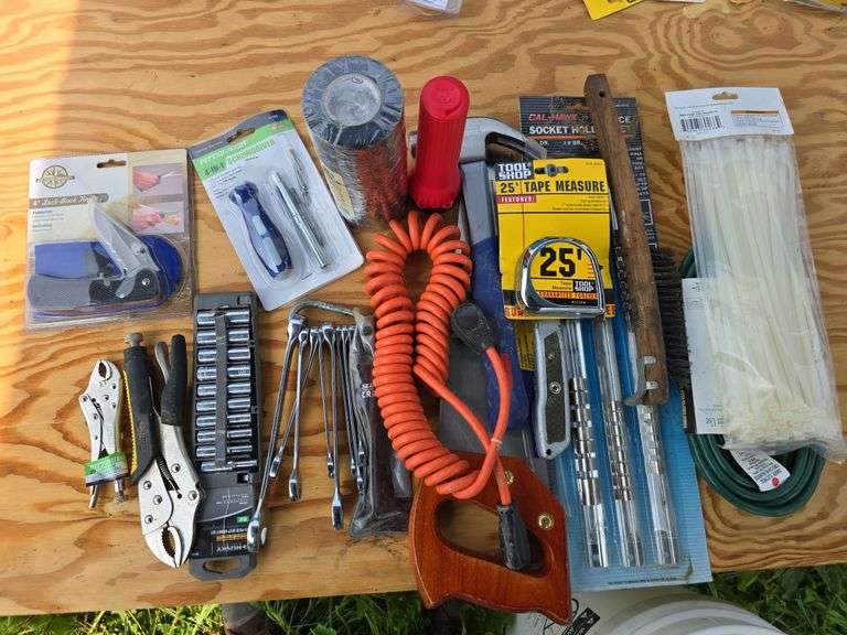 Hand tools, etc as shown image