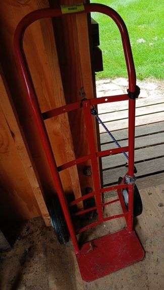 2 wheeled hand truck image
