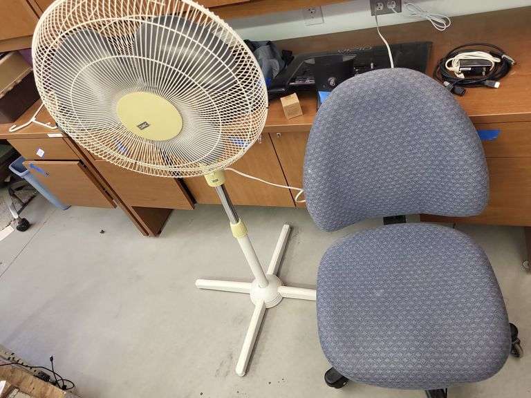 Fan and roller chair image