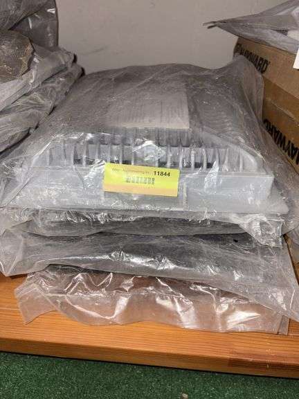 3 black and 1 gray CMD 120 gpm pool drain 9” x 9” image