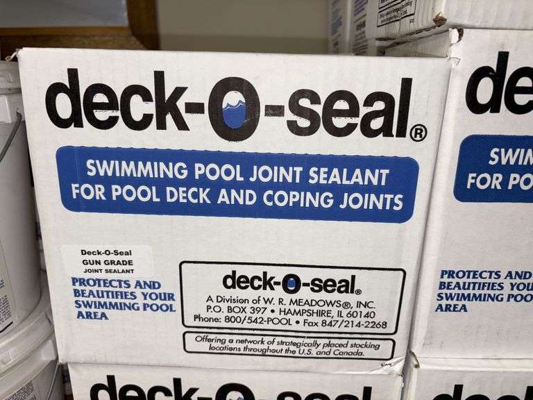 Deck-o-seal swimming pool joint sealant gun grade image