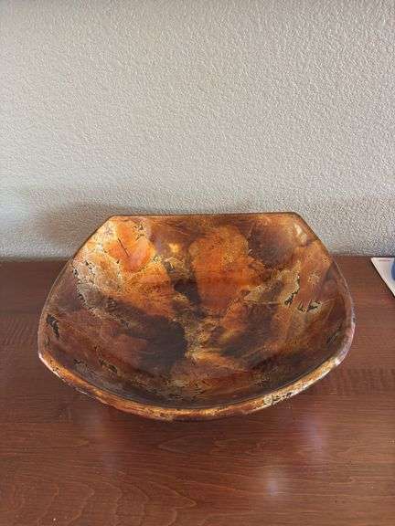 Decor glass bowl