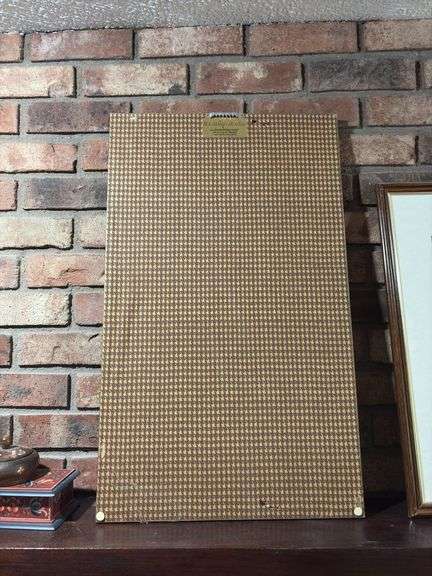 16x27 framed Buckeye Quick Cooking Oats cardboard advertising poster