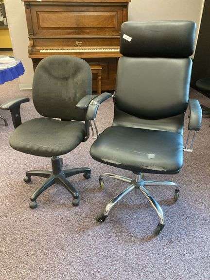 Two office chairs image