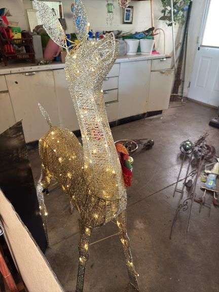 Light up reindeer
