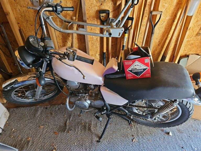 1980 Yamaha Motorcycle, VIN#3Y6010209, mileage         This item has a WY title and will require a wire transfer, cash or certified funds for payment. image
