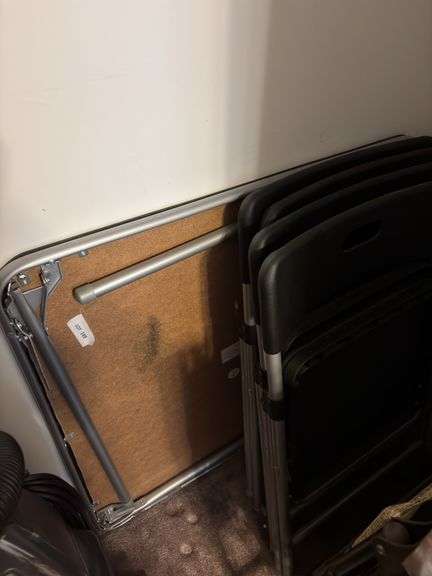 Card table and 4 chairs