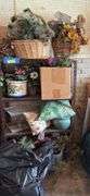 Shelf and all includes all kinds of decor