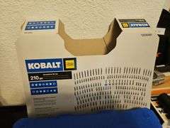 Kobalt Screwdriver Set (New), Drill Bits, Laser Level, Small Table Stand 16 x 11 x 22h