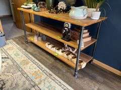 26x72x36H industrial style shelf NO CONTENTS