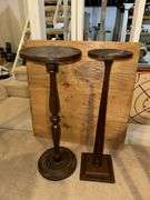 2 plant stands 9" & 12"