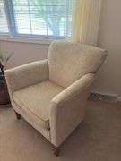 Pair of Benchcraft occasional chairs, plant not included
