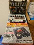 Rotary Tool Kits with Accessories (Both New in Cases)