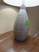 Pair ceramic vase lamps