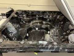 Marquis Elite hot tub with cover 90x90x36 These are untested floor model hot tubs, sold AS IS