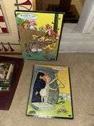 Carom board, games, checkers, puzzles, wooden blocks, etc...
