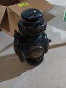 Antique car headlight, ear notcher, horse shoes, horse bits and wrenches etc...