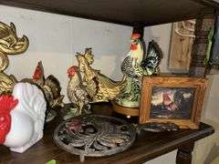 Chickens and rooster decor