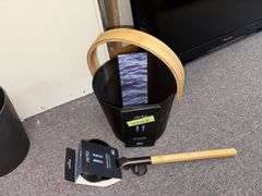Rento sauna bucket and ladle made of aluminum and bamboo
