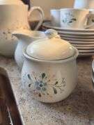 Fascino stoneware dishes, not complete set