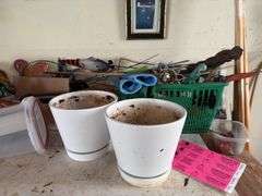 Weed killers, pruners, miracle grow, cordless drills, etc