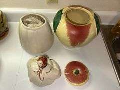 Apple and Mammy cookie jars