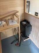 72x72x80 finnleo traditional? spa with optional Bluetooth These are untested floor model spas, sold AS IS