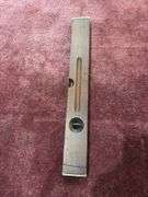 Wooden pulley and Stanley No.3 wood and brass 26” level