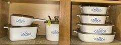 7 pcs of Corningware cookware