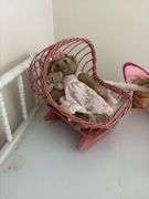 Baby changing table w/ 3 shelves so you can stack triplets 19D x 36L x 36H