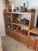 Entertainment stand 16D x 52L x 48H NO CONTENTS
