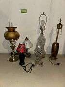 6 table lamps
