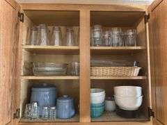 Canisters, baking dishes, drinking glasses and more