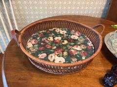 Cape Cod S&P shakers, serving basket, divided relish tray