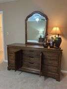 Triple dresser w/ mirror 19D x 65L x 78H