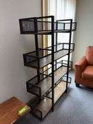 12D x 47L x 59H 4 tier modern shelf