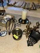 Candles, candle holders, sconces etc..