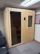 48x72x84 finnleo traditional? spa with optional Bluetooth These are untested floor model spas, sold AS IS