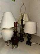 5 table lamps