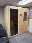 48x72x84 finnleo traditional? spa with optional Bluetooth These are untested floor model spas, sold AS IS