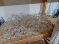 Abundance of stemware