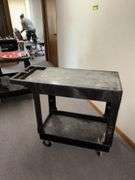 Uline rolling cart 17x38x33