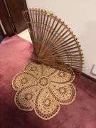42” bamboo fan and 36” flower