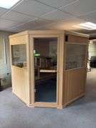 72x72x80 finnleo traditional? spa with optional Bluetooth These are untested floor model spas, sold AS IS